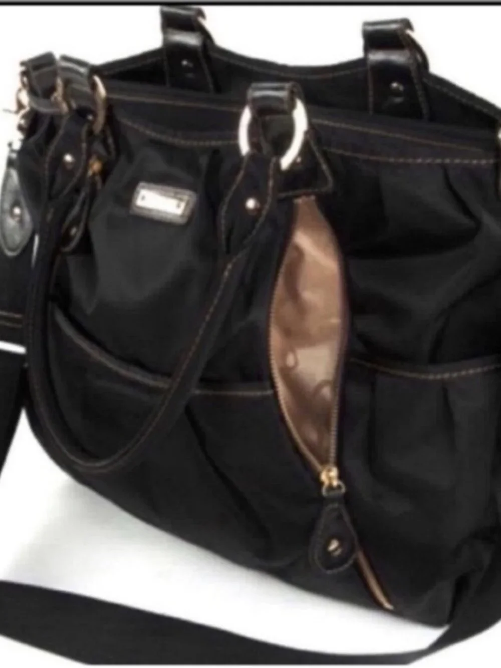 Storksak Bag Olivia Baby Bag Diaper Bag Black